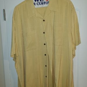 Cellinni 100% Silk Dress Shirt